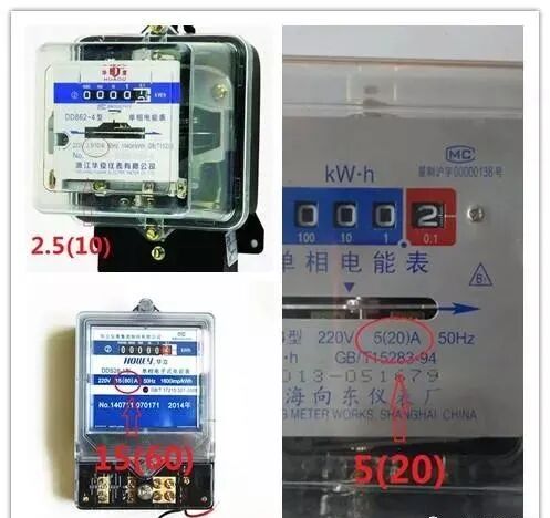 电度表上10（40A）是什么意思？有人说选大点可以少缴电费，是真的吗？的图2