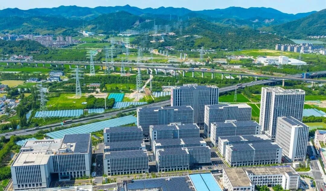 金山智造园航拍图。齐春春 摄