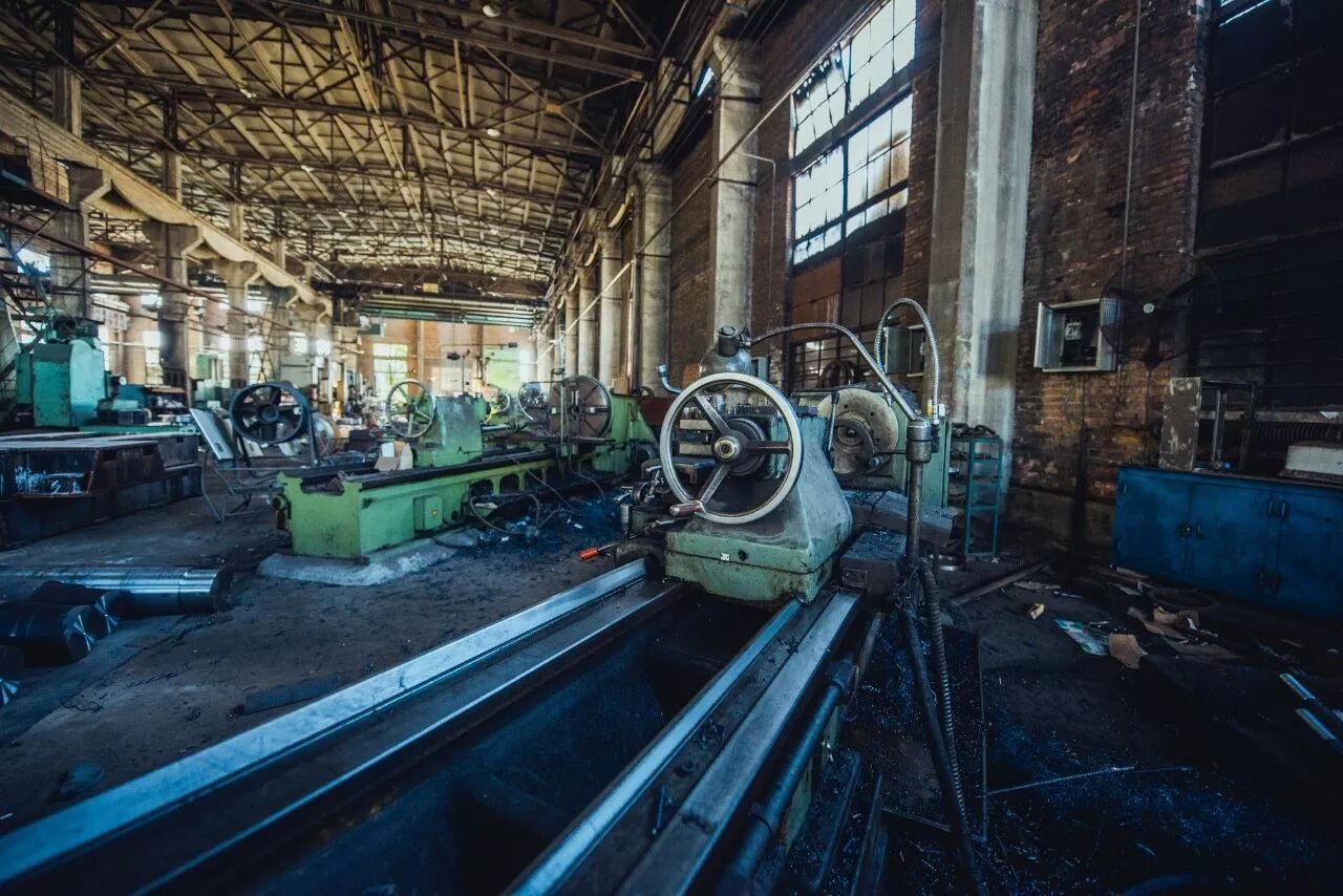 废墟探险录:11-北京水泥机械厂