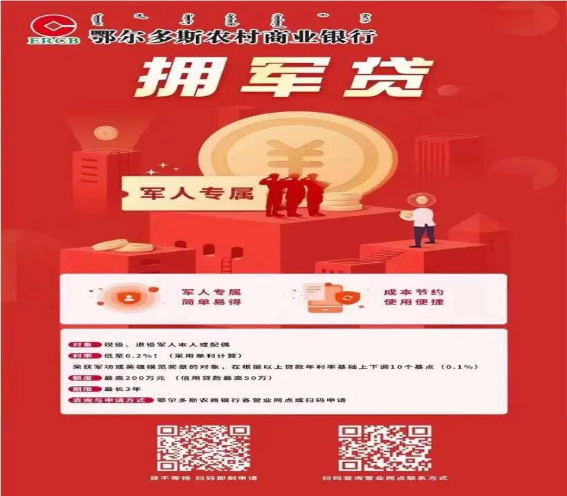 【金融服务】鄂尔多斯农商银行