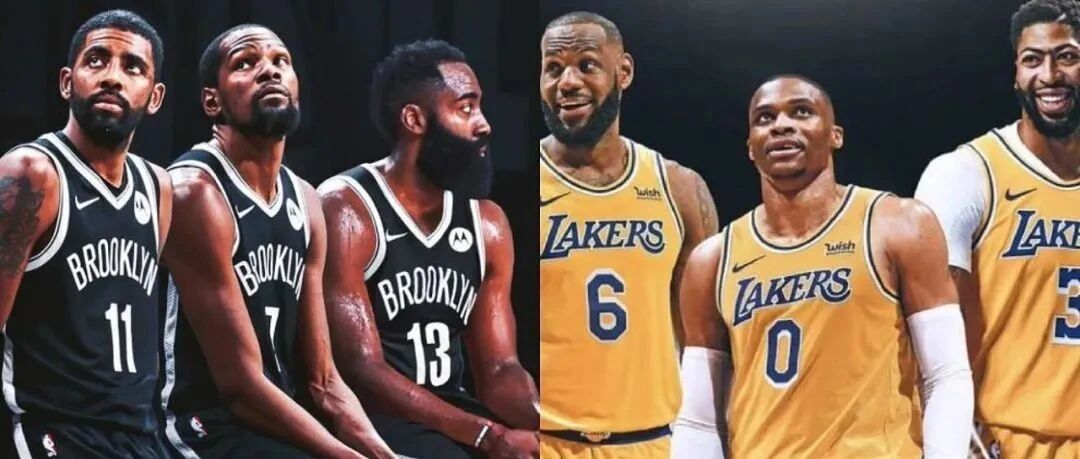 NBA季前赛第一战：篮网VS湖人