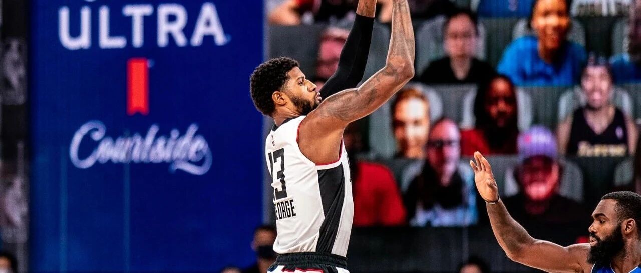 乔治杀疯了！快船43分屠杀独行侠，这TM才叫真正的头号种子！