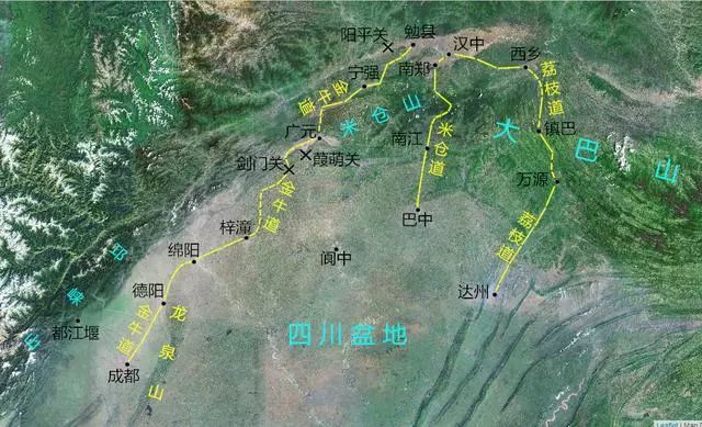 《蜀道難》——古代華夏地域通往巴蜀的驛道重要有哪些？ 旅遊 第3張