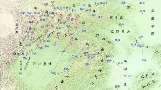 《蜀道難》——古代華夏地域通往巴蜀的驛道重要有哪些？ 旅遊 第1張