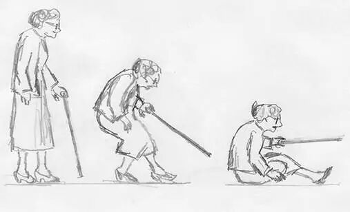 摔倒的正确姿势 教给家里老人 关键时候能救命