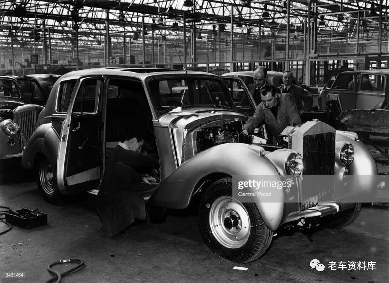 把汽車當工藝品50年代的羅爾斯 羅伊斯克魯轎車製造廠 老車資料庫 微文庫