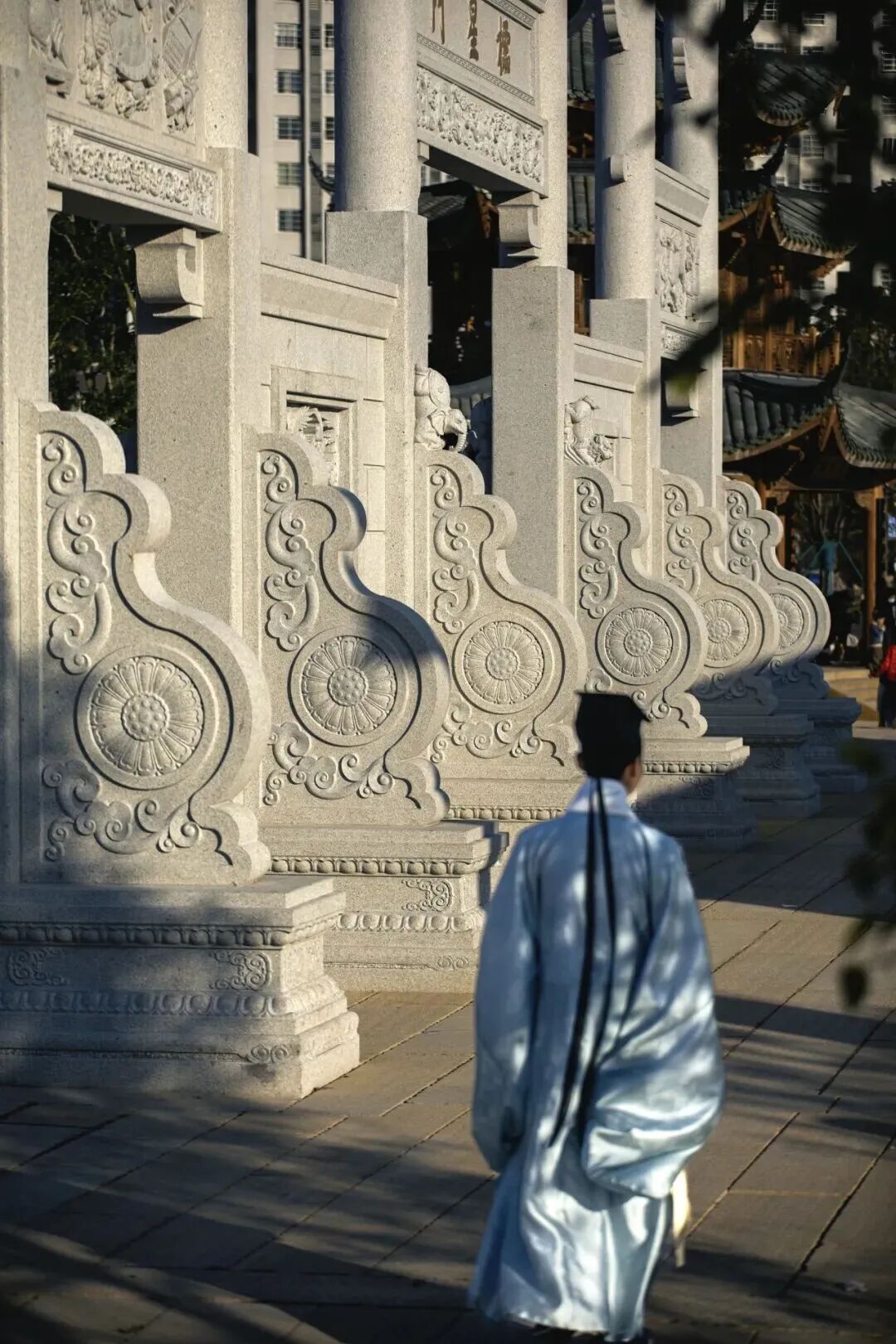 古街莲韵沐清风