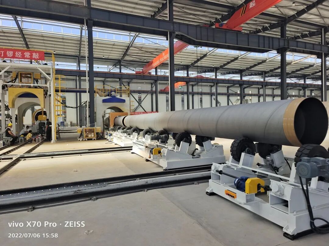 PE1620聚氨酯连续（间歇）喷涂缠绕生产线(图7)