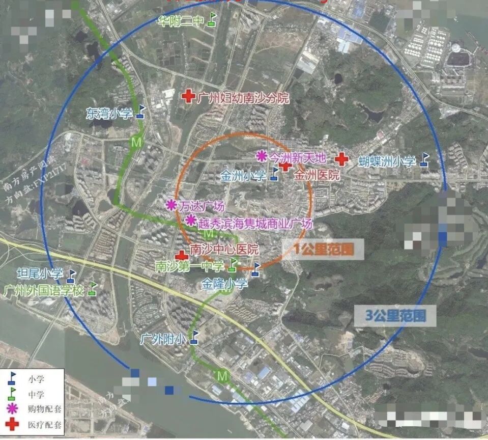 300万预算南沙【阳光城丽景湾】周边配套怎么样？