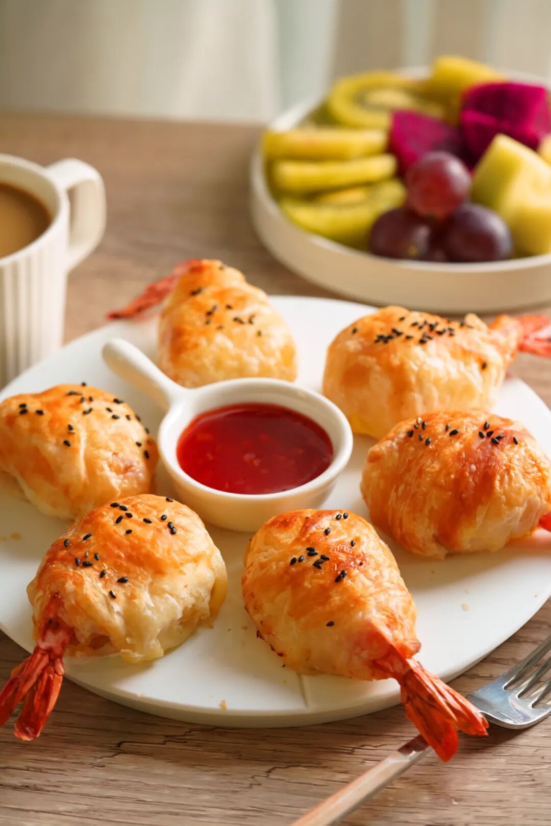 不裹面糊不油炸,也能做出这么好吃的芝士炸虾?-友友