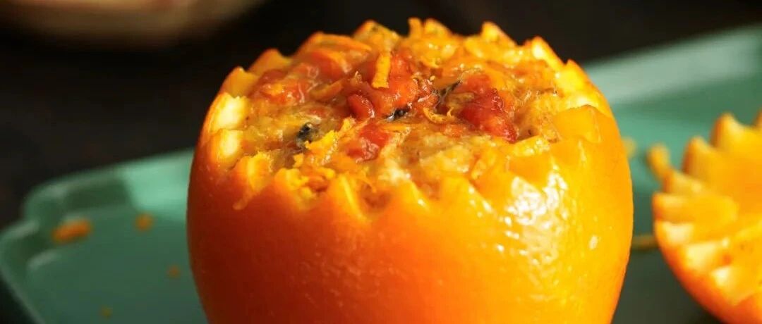 关于一只橙子最高光的吃法。