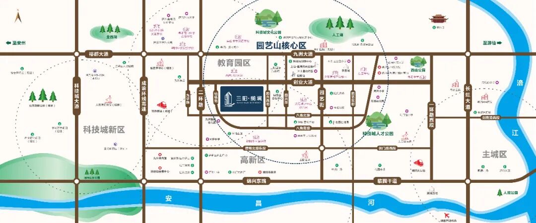 多重利好堆叠绵阳园艺山正在重铸门槛