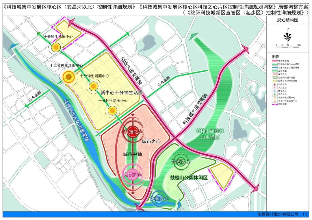 綿陽科技城控制更新出爐!新舊有什麼變化,輕軌還修嗎?