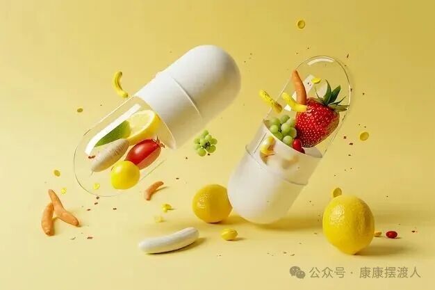 维生素D3与协同营养素协同作用示意图