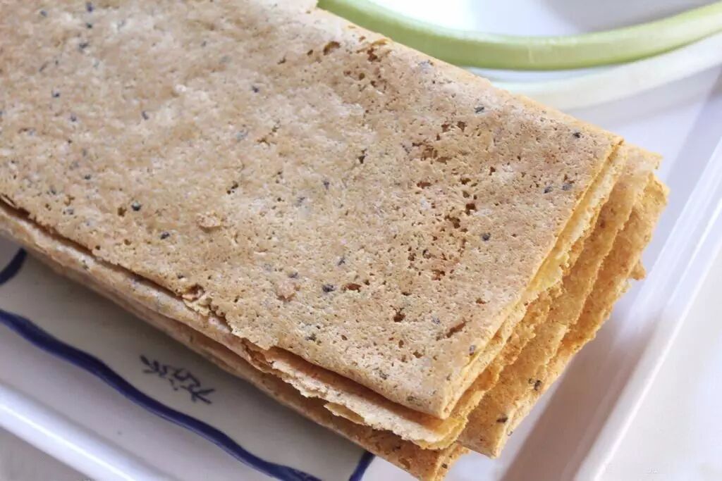 幸福快手早餐——薄脆杂粮煎饼