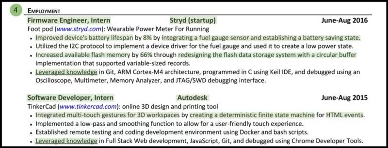 我来一步步教你写出备受 Google、Facebook、微软、苹果青睐的面试简历
