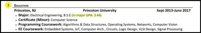 我来一步步教你写出备受 Google、Facebook、微软、苹果青睐的面试简历