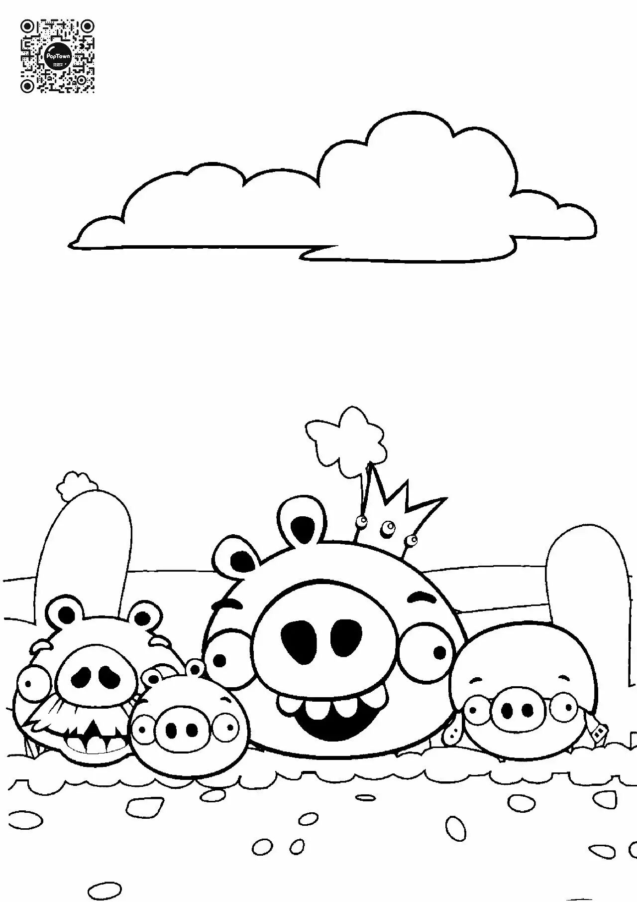 填色第二弹a4纸黑白打印机粑粑麻麻你会的