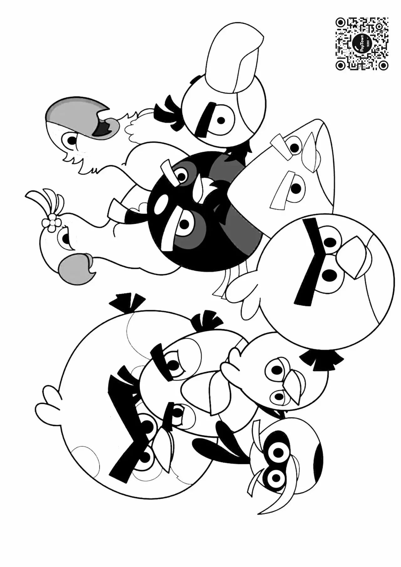 填色第二弹a4纸黑白打印机粑粑麻麻你会的