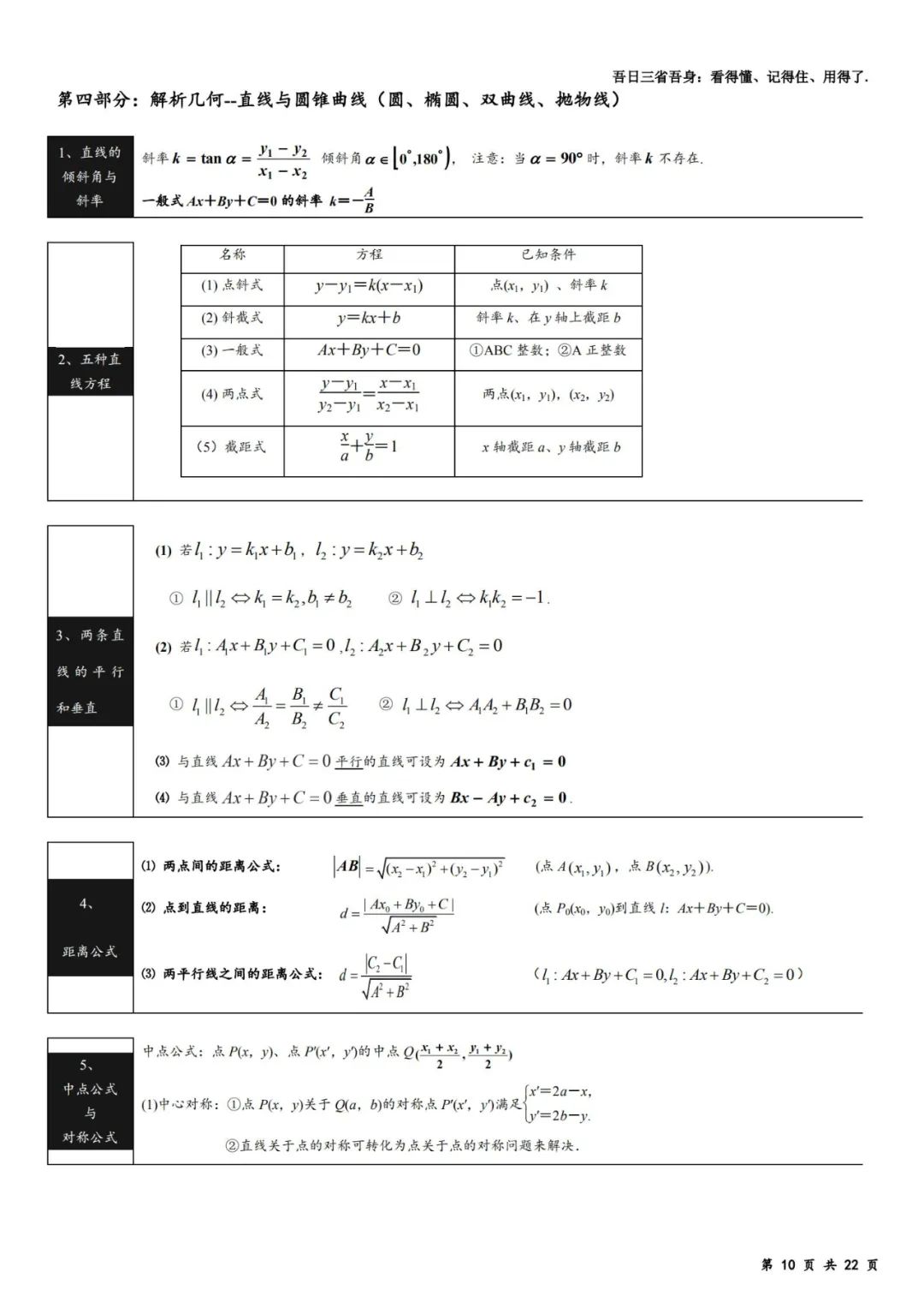 干货 高中数学三年必背公式大汇总 建议收藏起来背熟了 考试次次稳上128分 全网搜