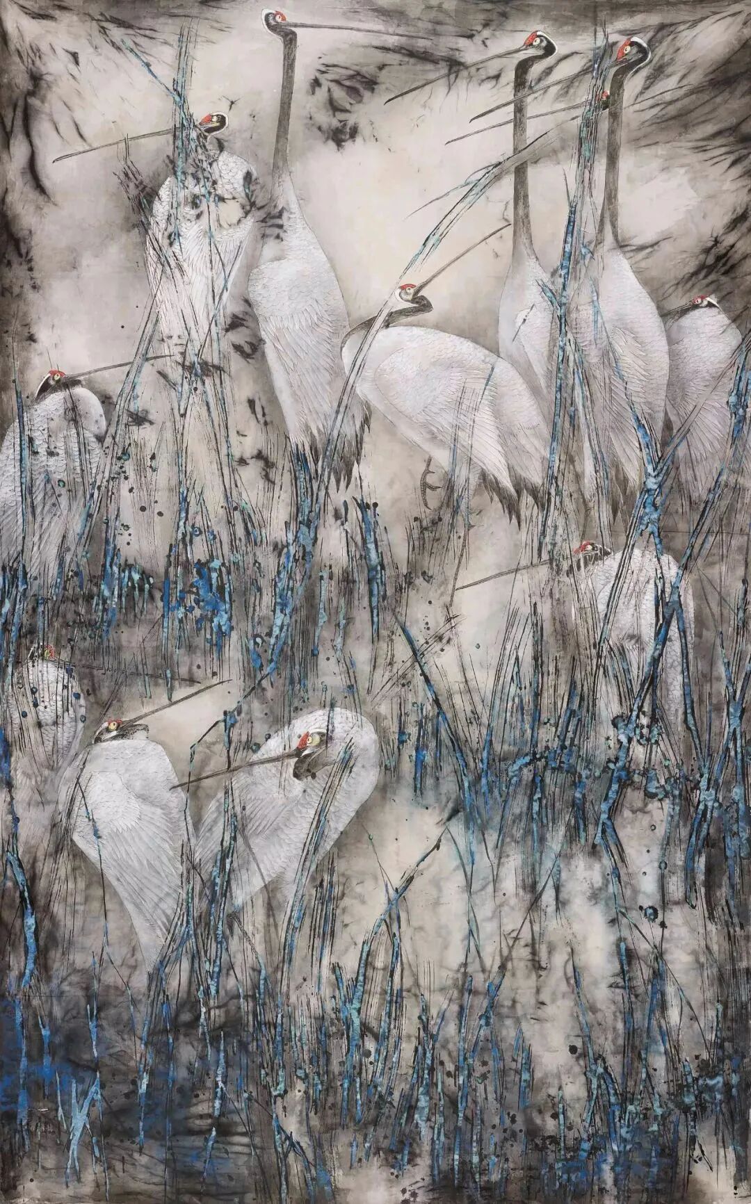 三竹堂立冬走进画家赵治平的奇幻花鸟世界