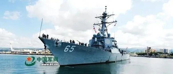 美军舰再度穿航台湾海峡 东部战区喊话出现一重大变化