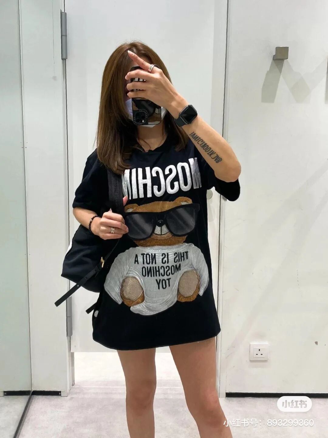小熊潮牌MOSCHINO限时闪促 ，全场85折！断货王墨镜熊T恤仅3XX刀，省$148入古力娜扎同款链条包 - 6