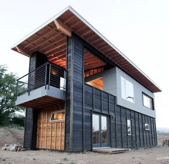 当集装箱遇到别墅，简直美得一塌糊涂-兰州新区龙江活动房厂