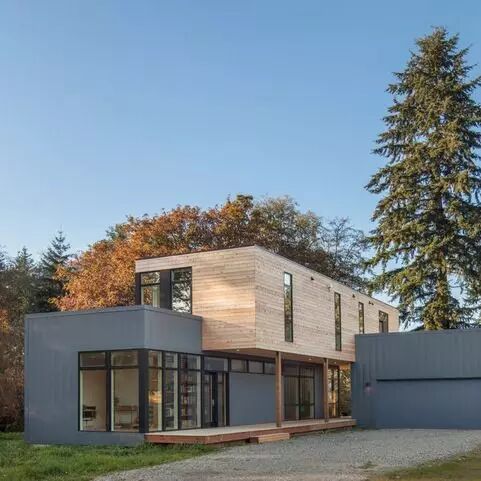 当集装箱遇到别墅，简直美得一塌糊涂-兰州新区龙江活动房厂