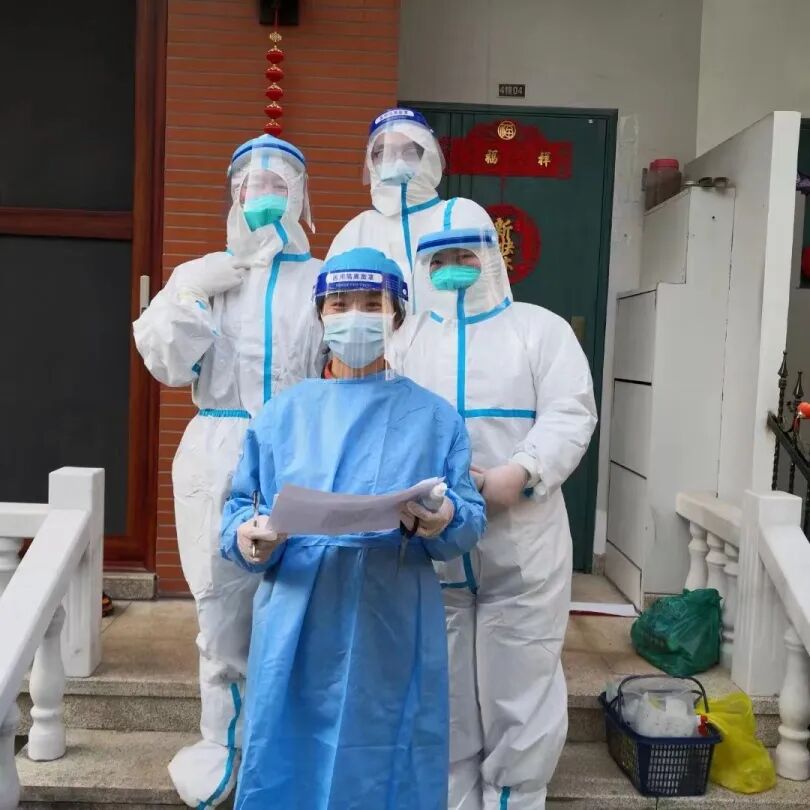 金华顾连金帆康复医院抗疫支援队合影