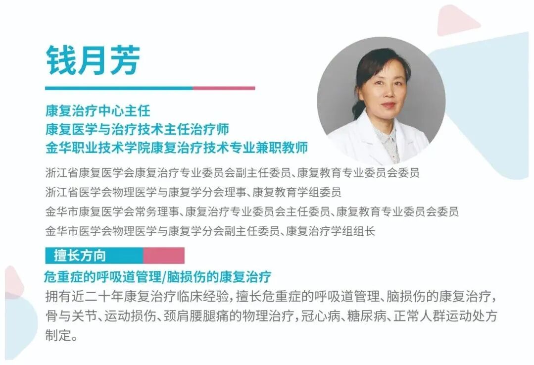 金华顾连金帆康复医院专家汪卫立