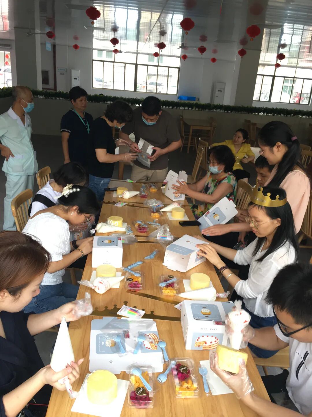 金华顾连金帆康复医院员工生日会