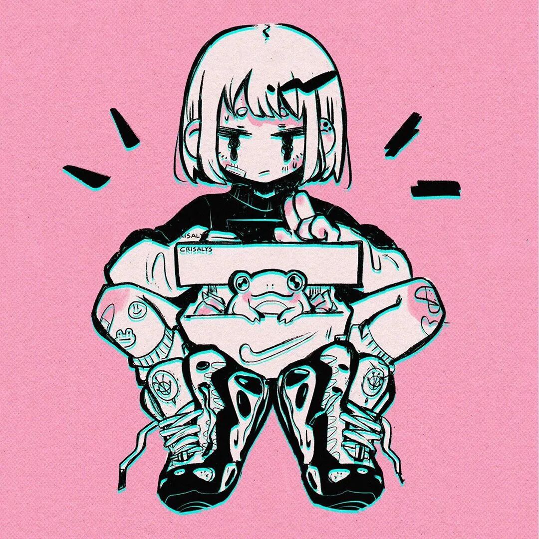 壁纸 这个漫画家创作的可爱人物都喜欢穿 老 鞋 Yoho潮流志 微信公众号文章阅读 Wemp