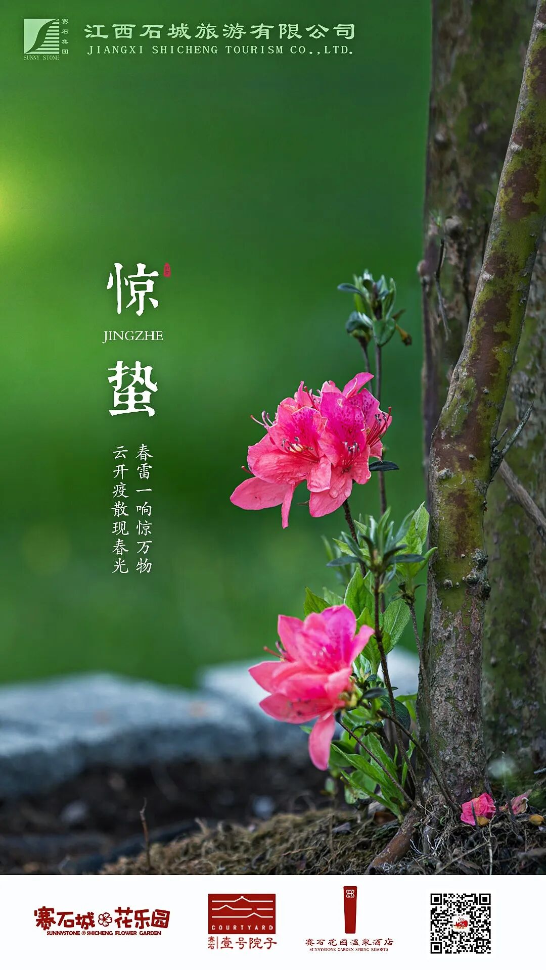 春雷一响惊万物云开疫散现春光