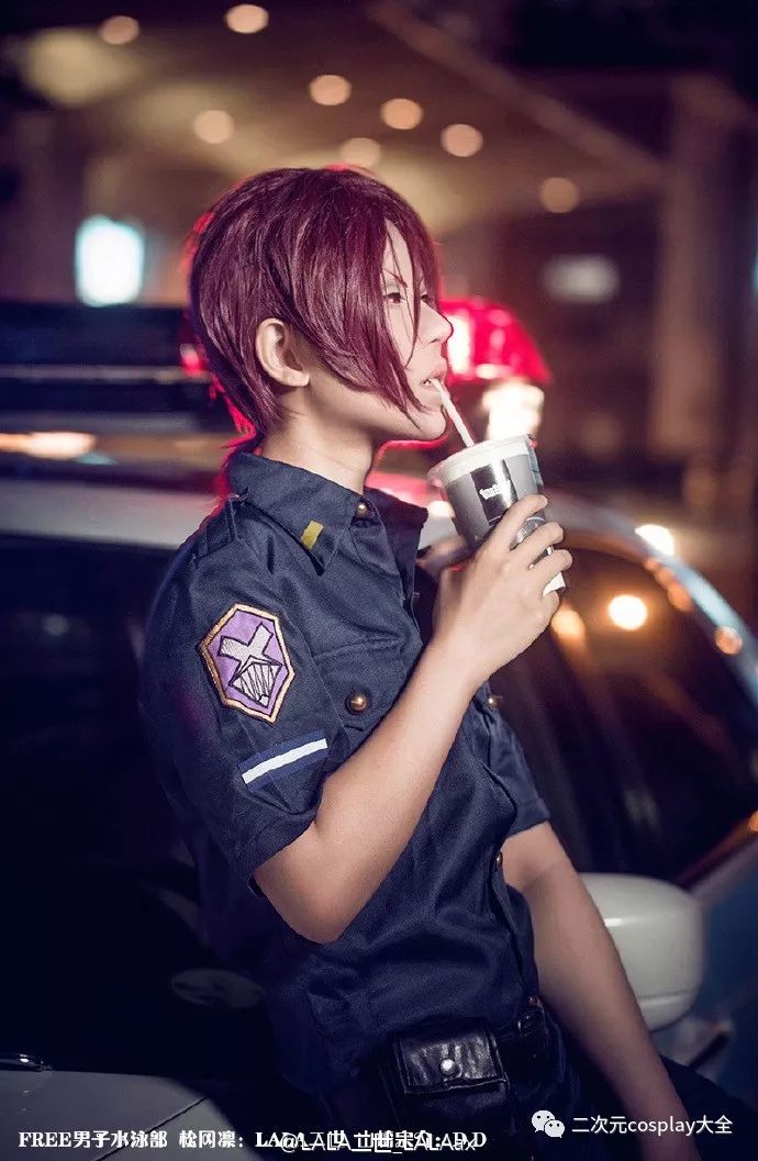 《FREE男子遊泳部》山崎宗介，松岡凜二期ED警服cos 動漫 第6張