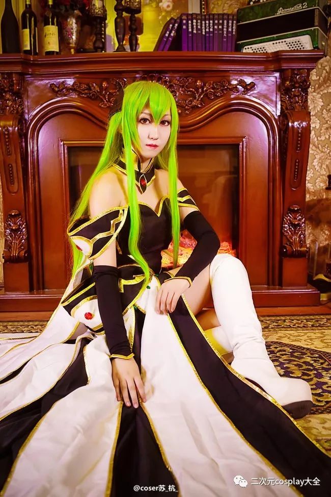 《Code Geass 反叛的魯路修》 C.C.，優雅美麗御姐腿玩年cos 動漫 第3張