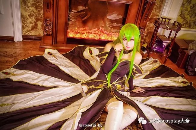 《Code Geass 反叛的魯路修》 C.C.，優雅美麗御姐腿玩年cos 動漫 第4張