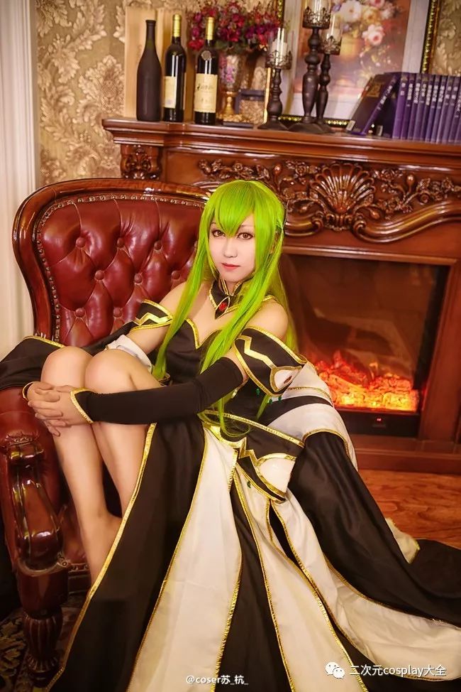 《Code Geass 反叛的魯路修》 C.C.，優雅美麗御姐腿玩年cos 動漫 第7張