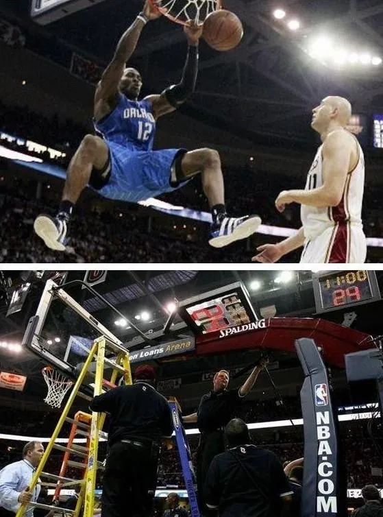 NBA级力量有多逆天?詹姆斯摔倒留下刹车印,奥尼尔摧毁篮板-微信头条网 NBA级力量有多逆天?詹姆斯摔倒留下刹车印,奥尼尔摧毁篮板