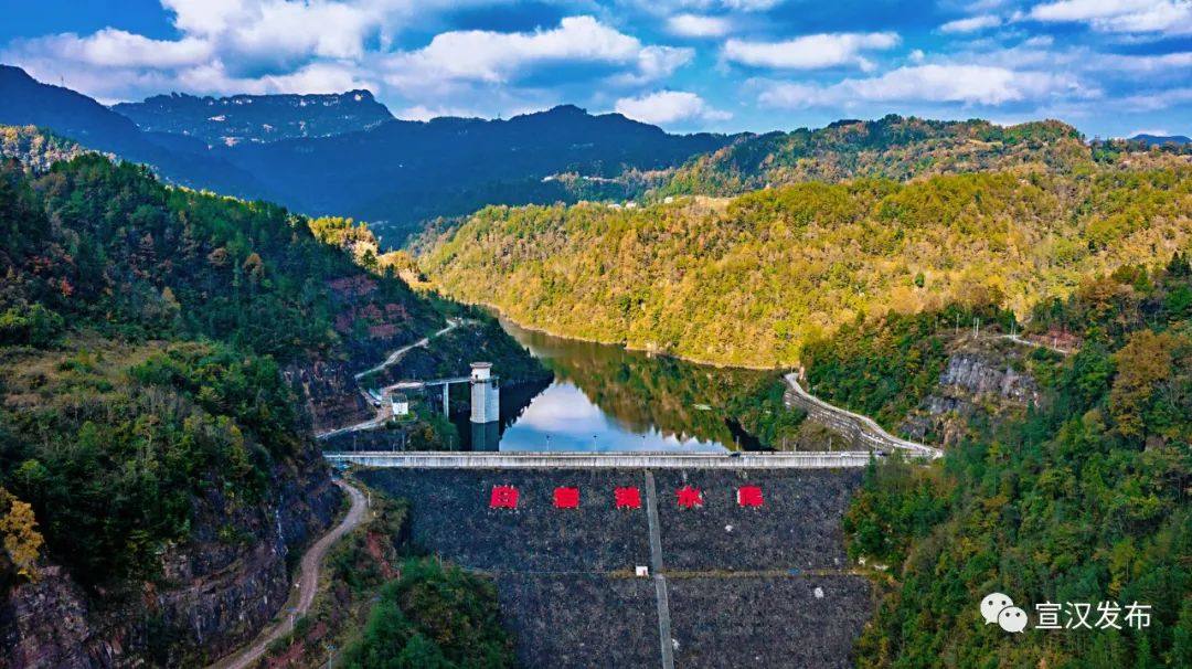 白岩滩水库图片