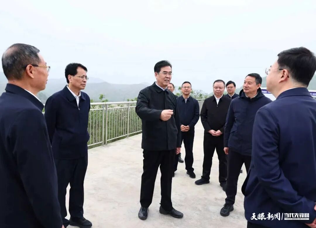图为李炳军在中石化贵州能化公司新能源项目调研。.jpg