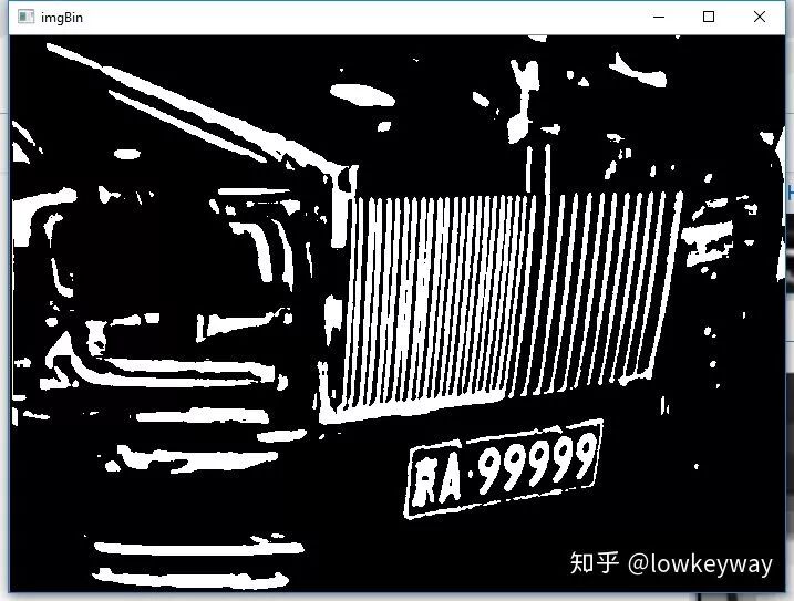 实战：车牌识别之车牌定位的图8