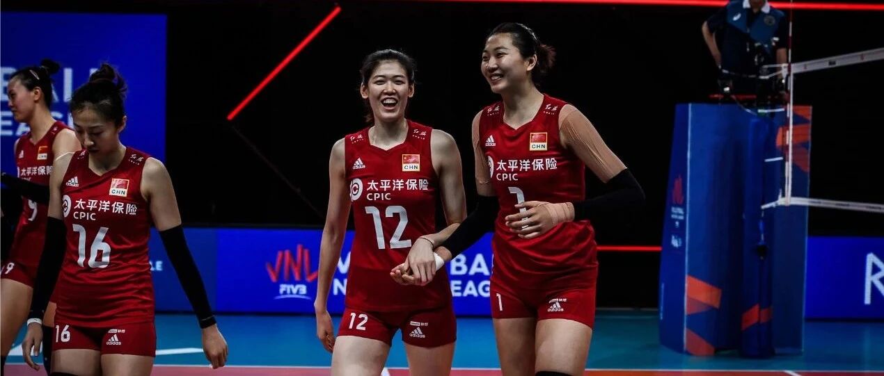 VNL · 队报｜端午夜提取四连胜，郎导朱婷齐打趣：想吃粽子就看朋友圈解馋