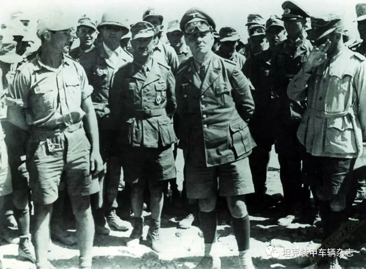 坦克世界闪电战沙漠中的大耳狐 德军沙漠侦察队