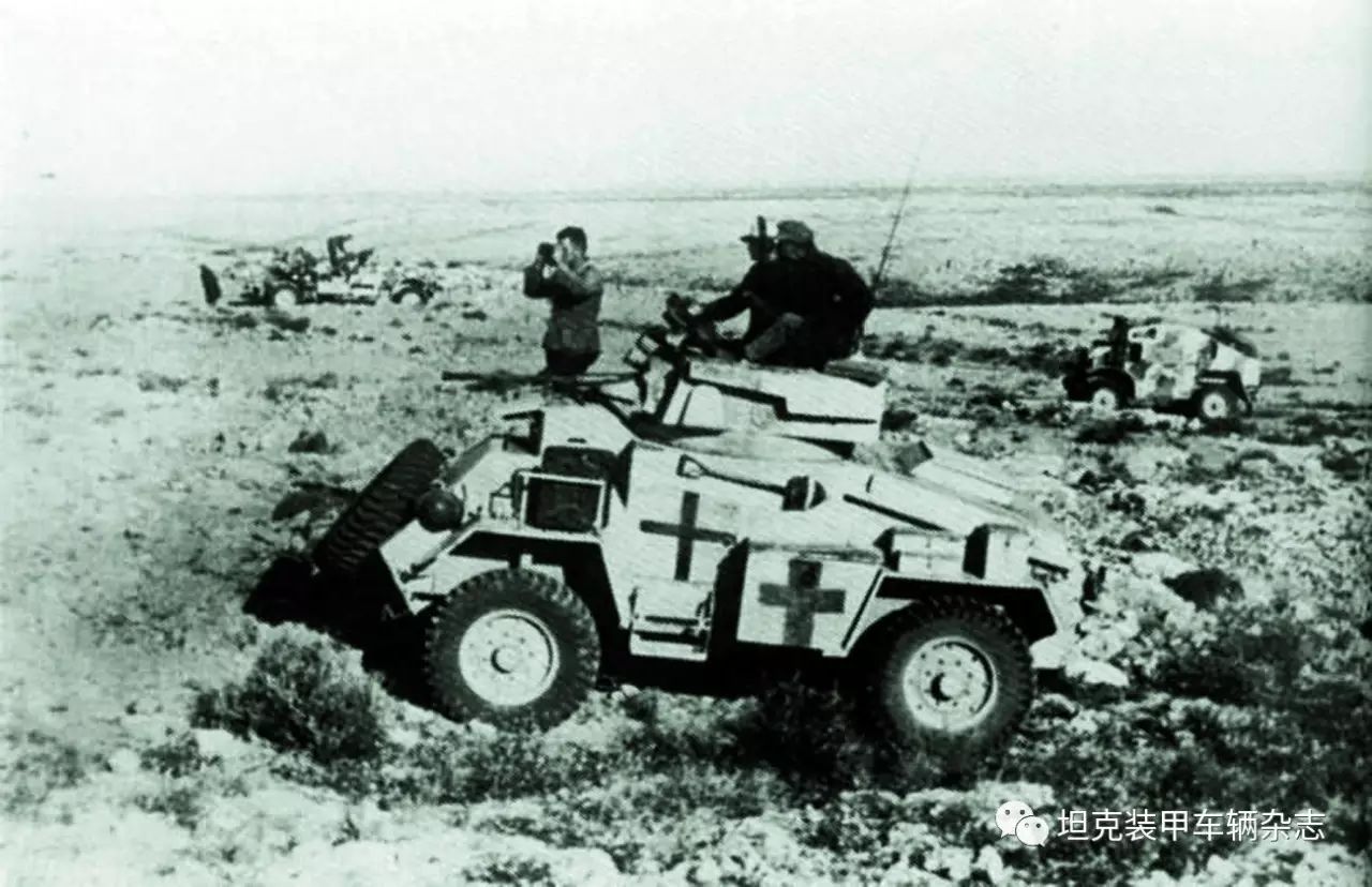 坦克世界闪电战沙漠中的大耳狐 德军沙漠侦察队