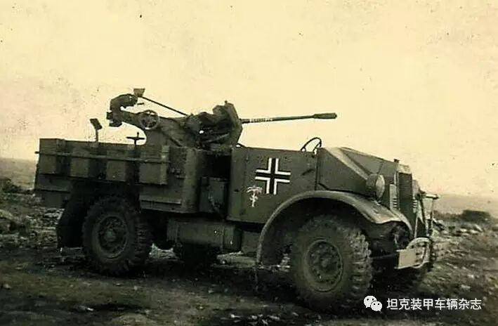 坦克世界闪电战沙漠中的大耳狐 德军沙漠侦察队