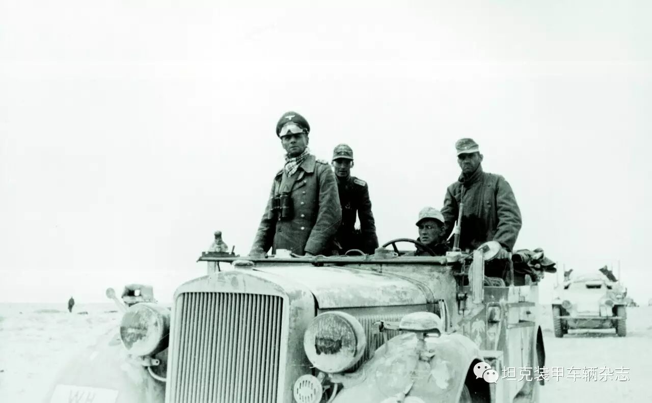 坦克世界闪电战沙漠中的大耳狐 德军沙漠侦察队