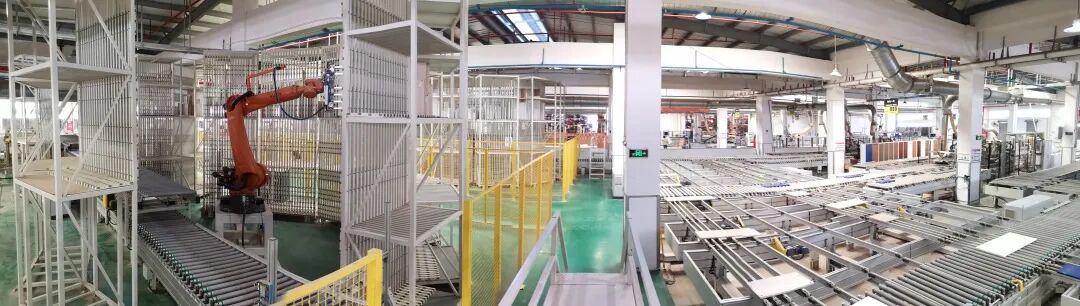 鑫光智能板材智能分拣系统项目