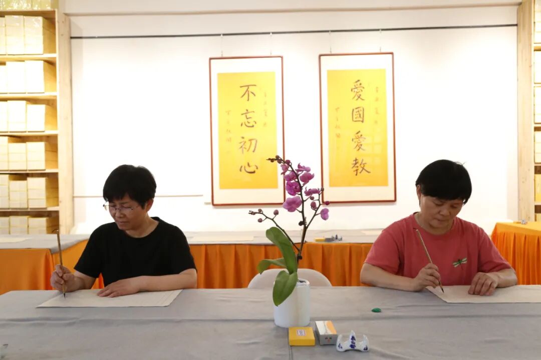 云居山庆云禅寺暑期书法抄经班首期抄经活动圆满结束