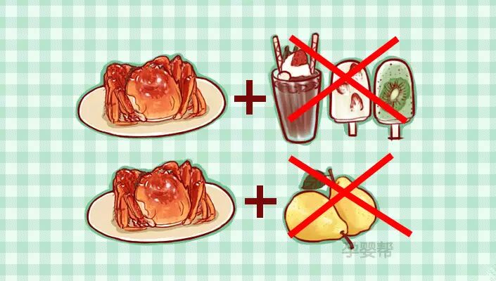 螃蟹与6类食物相克,哺乳期妈咪要慎吃